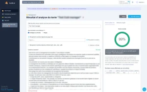 Un texte 100% humain testé avec Lucide
