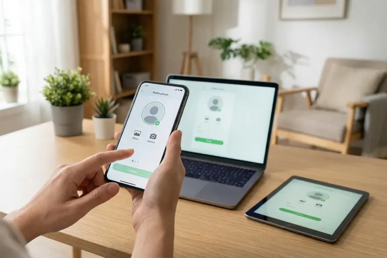 La méthode pour changer sa photo de profil sur Whatsapp