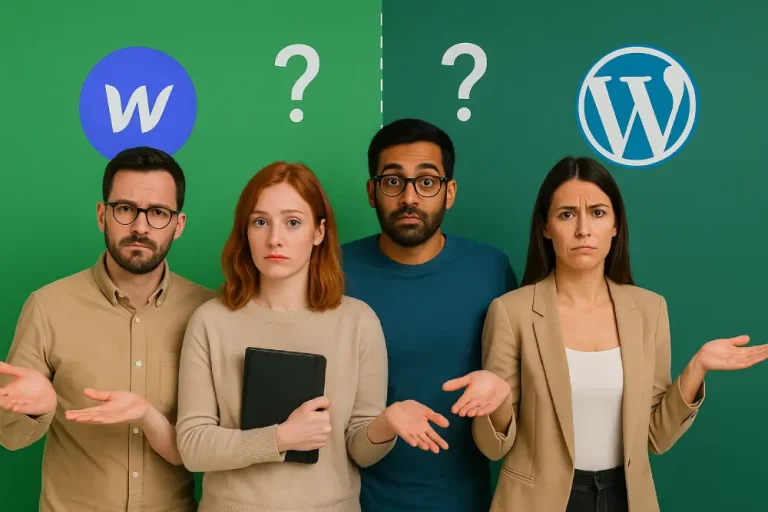 Comment choisir entre Webflow et WordPress