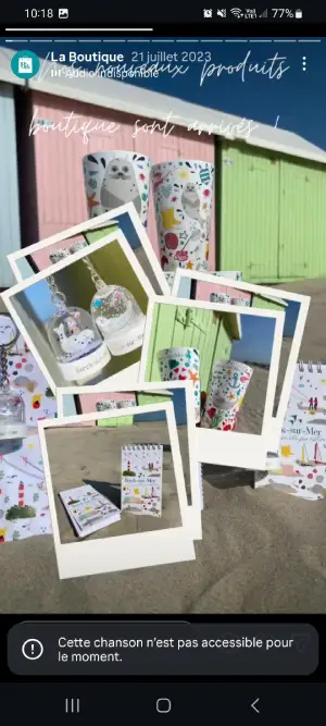 historique des stories mises à la une